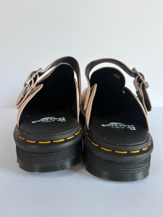 NWOT Dr. Martens Zebzag Suede Slingback Platform Mules Size 8 Women’s/ 7 Men’s - Picture 8 of 13